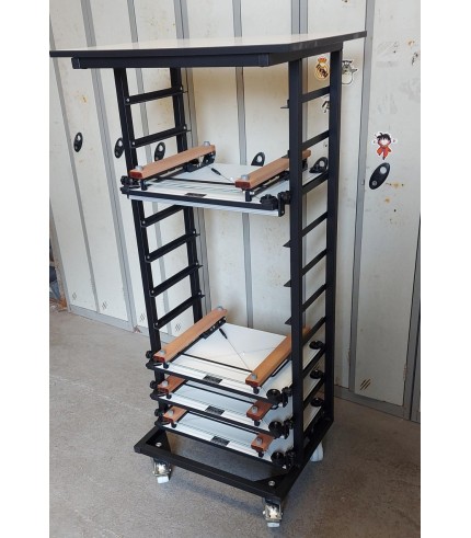 Single Trolley for 10 A3 Standard Desk Top Drawing Boards