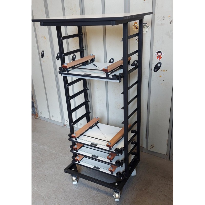 Single Trolley for 10 A3 Standard Desk Top Drawing Boards