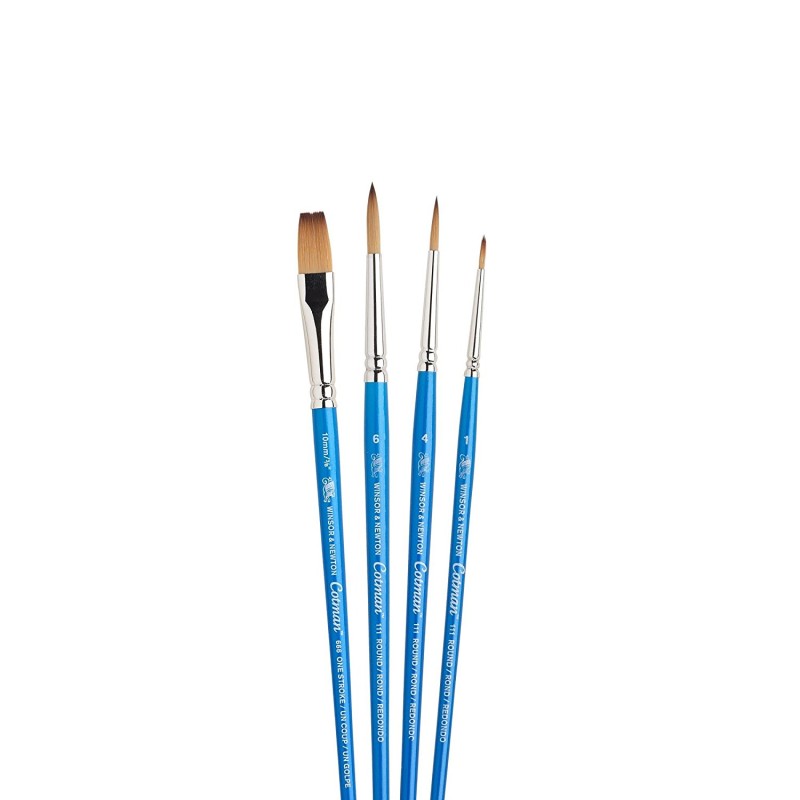 Winsor and Newton Cotman Brush Short Handle (Pack of 4)V2