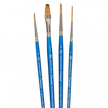 Winsor and Newton "Cotman" Brush Short Handle (Pack of 4) 