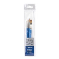 Winsor and Newton "Cotman" Brush Short Handle (Pack of 4)V2