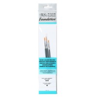 Winsor and Newton Water colour Foundation Brush set 11